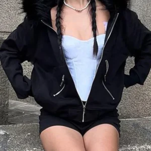 AltGoth Dark Academia Gothic Sweatshirt Women Streetwear Harajuku Vintage Y2k E-girl Cyber Punk Fur Collar Loose Cardigan Tops