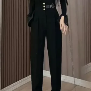 Solid Woman Trousers Pencil Pants for Women Korean Fashion Classic Comfortable Stretch Chic and Elegant Aesthetic Y2k Streetwear