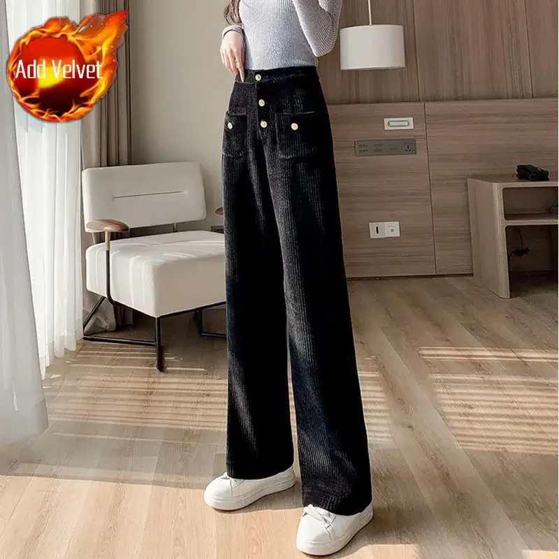 Casual Spring Autumn Korean Fashion Pants for Women Long Woman Trousers Clothing Original Trends 2025 Vintage Slacks Aesthetic G - Image 7