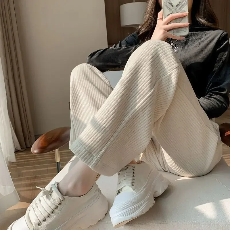 Casual Spring Autumn Korean Fashion Pants for Women Long Woman Trousers Clothing Original Trends 2025 Vintage Slacks Aesthetic G - Image 6