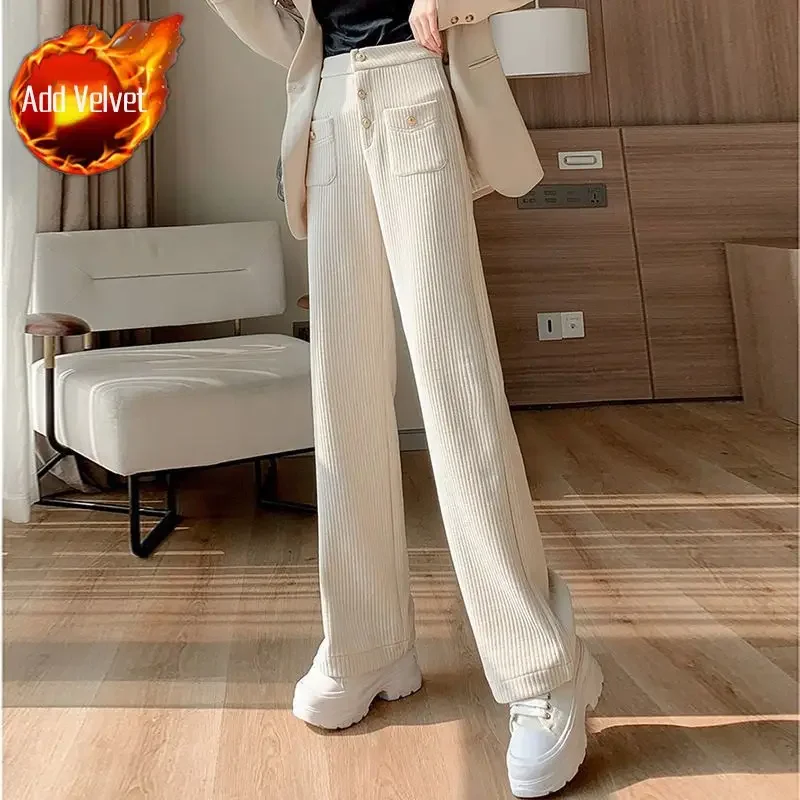 Casual Spring Autumn Korean Fashion Pants for Women Long Woman Trousers Clothing Original Trends 2025 Vintage Slacks Aesthetic G - Image 8