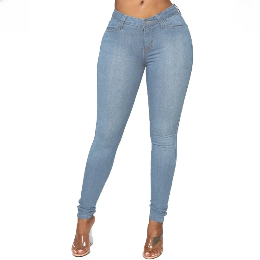 Sexy Women's Jeans Pencil Denim Trousers Butt Lifting Style - Image 7