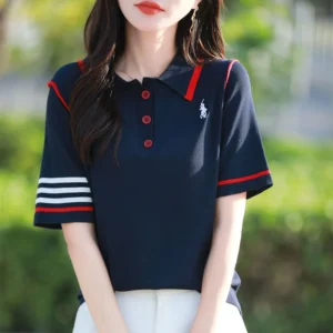 2025 Spring and Summer Women's High end Embroidered Cashmere Hoodie Flip Collar Women's Hoodie New High quality Top