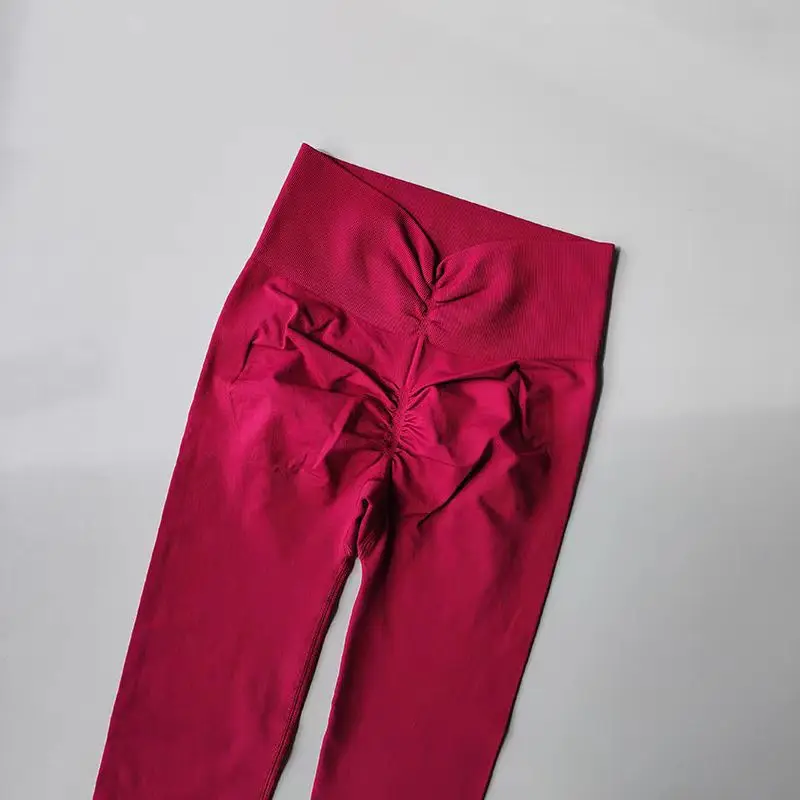 High-end Yoga Pants Women Fitness Leggings High elastic Sports Pants Push UP Tights Running Leggings Breathable Gym Leggings - Image 12