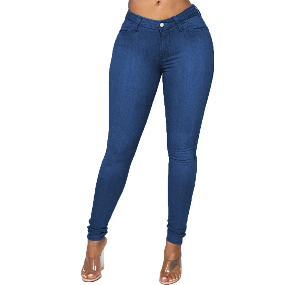 Sexy Women's Jeans Pencil Denim Trousers Butt Lifting Style - Image 2