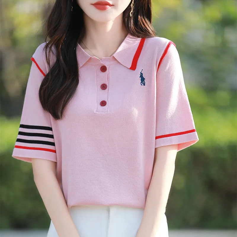 2025 Spring and Summer Women's High end Embroidered Cashmere Hoodie Flip Collar Women's Hoodie New High quality Top - Image 3