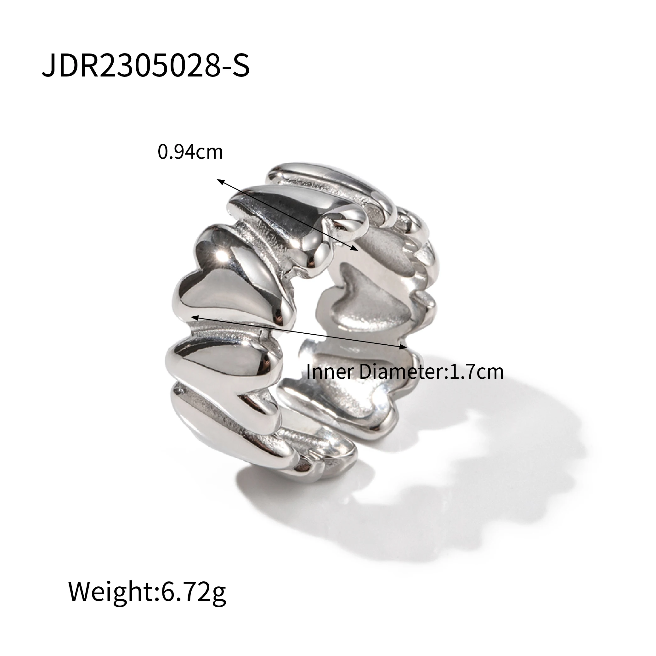 Uworld Fashion Imitation Pearl Stainless Steel Gold Color Ring for Women Engagement Party Gift Temperament Jewelry 2024 - Image 7