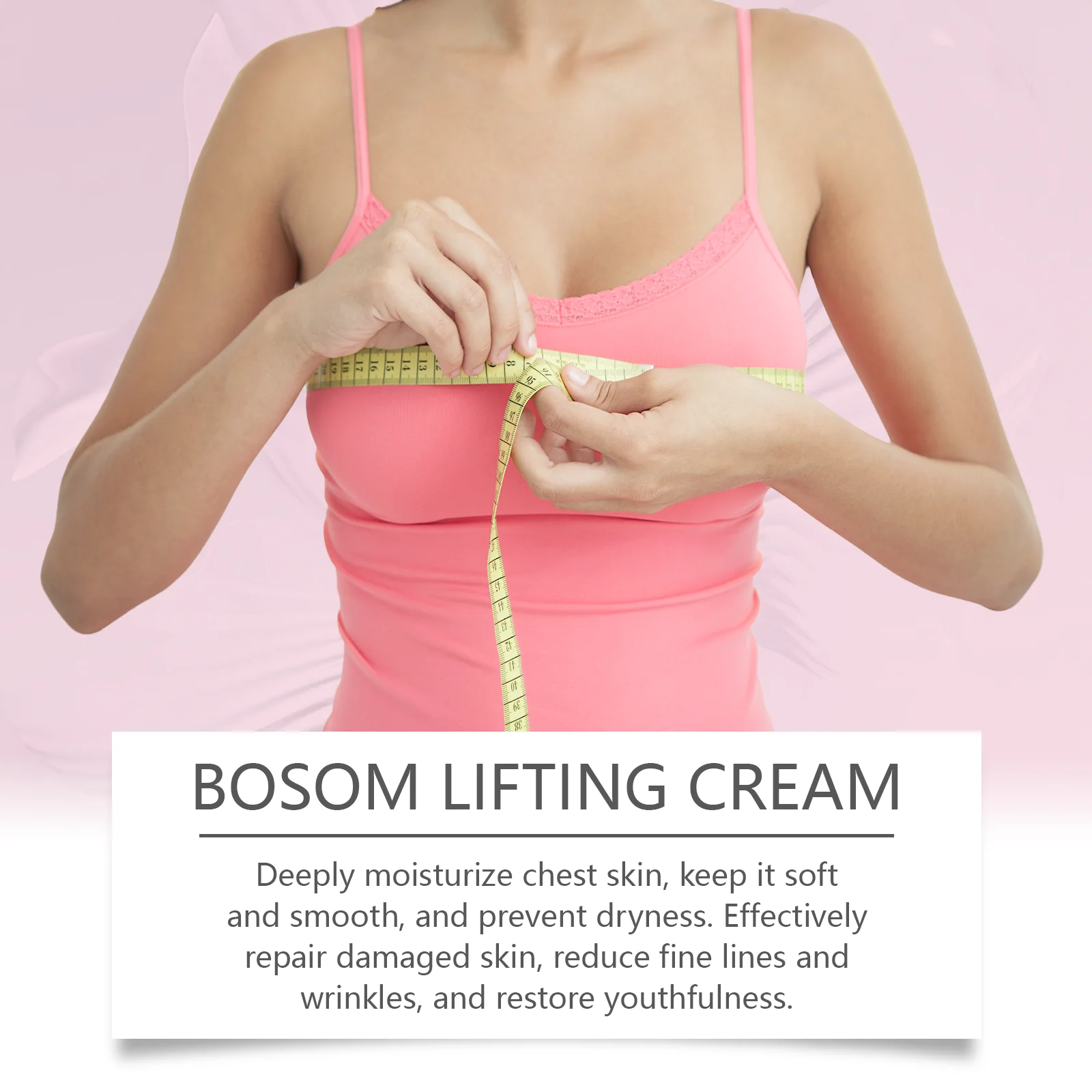 Oceaura Breast Care Cream Nourishing Firming Breast Skin Reduce Sagging Daily Massage Improve Skin Elasticity Breast Skin Cream - Image 2