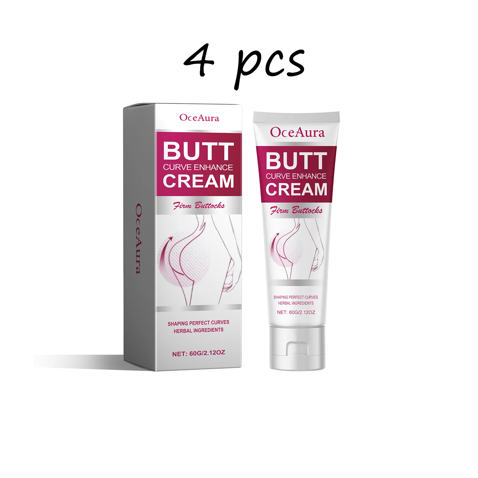 Oceaura Butt Skin Care Cream Massage Firming Skin Shaping Lifting Tightening Buttocks Skin Anti-sagging Butt Curve Enhance Cream - Image 8