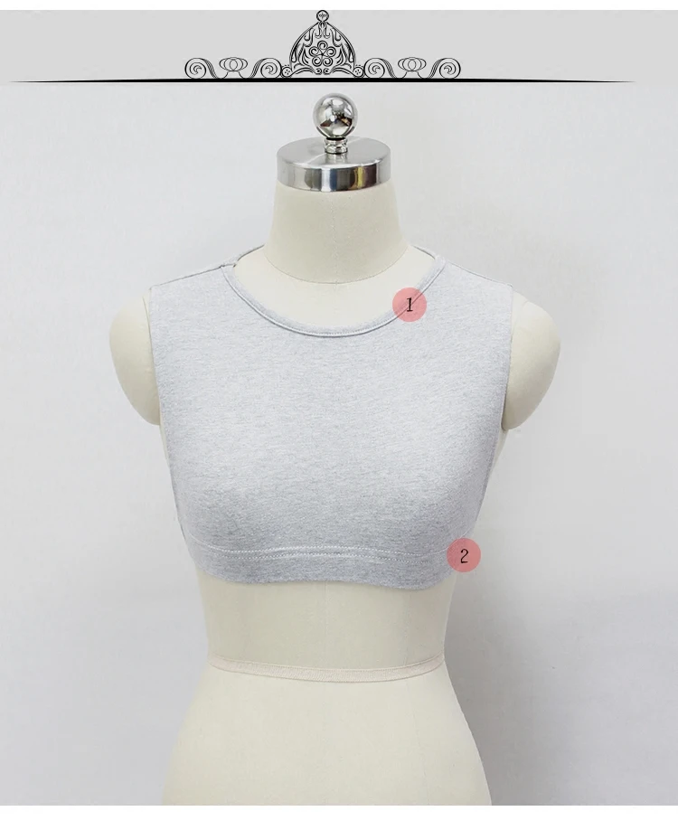 Ladies Women's Fake Collar Cotton Round Detachable Fake Collar Half Tops Decoration Ties False Blouse Neckwear Accessories - Image 3