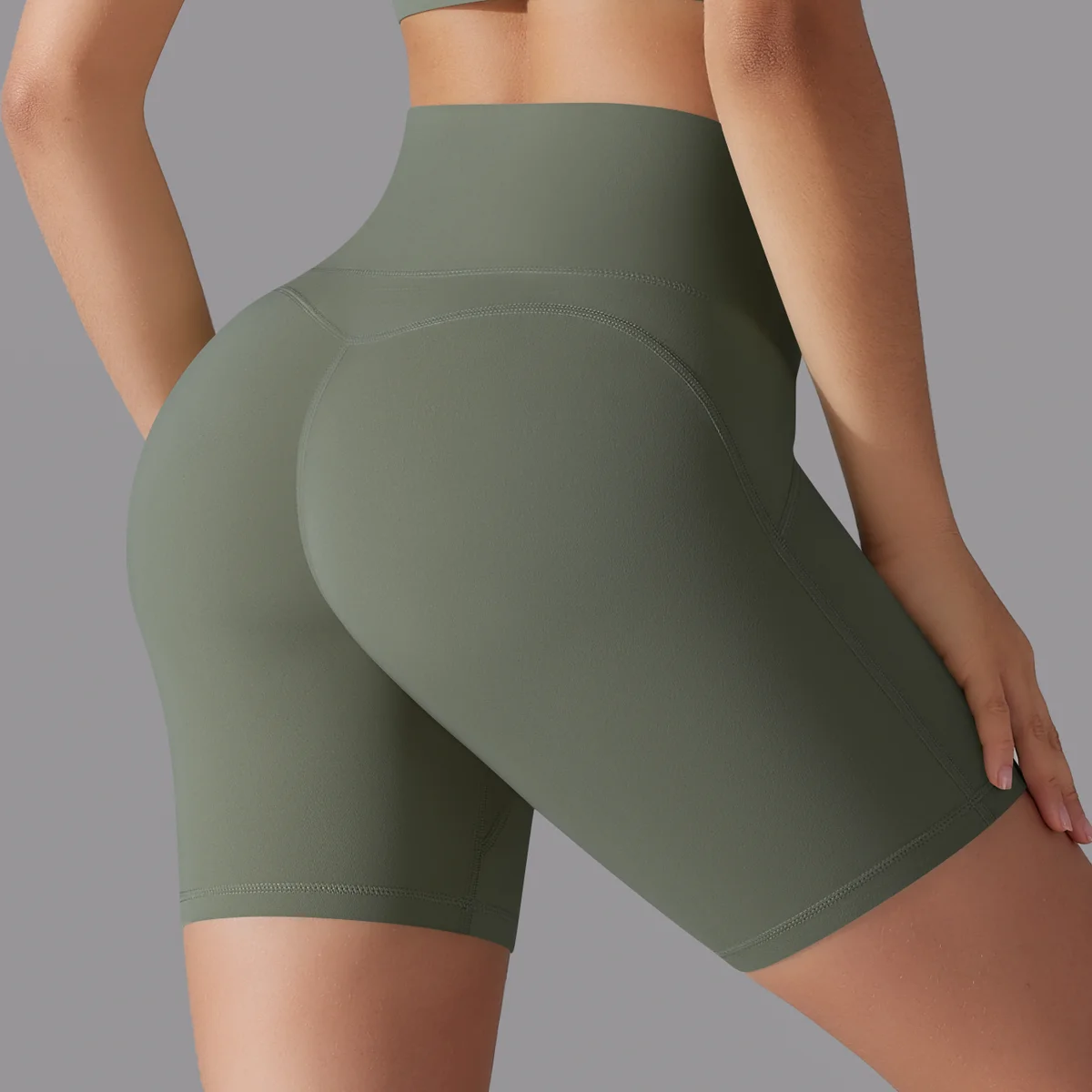 Yoga Shorts Women Fitness Shorts Running Cycling Shorts Breathable Sports Leggings High Waist Summer Workout Gym Shorts - Image 17
