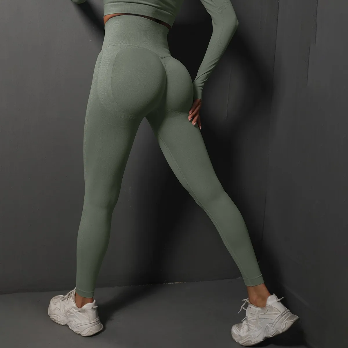 High Waist Yoga Leggings Women Seamless Push Up Sport Leggings Fitness Running Hip Lift Yoga Pants Highly Elastic Gym leggings - Image 4