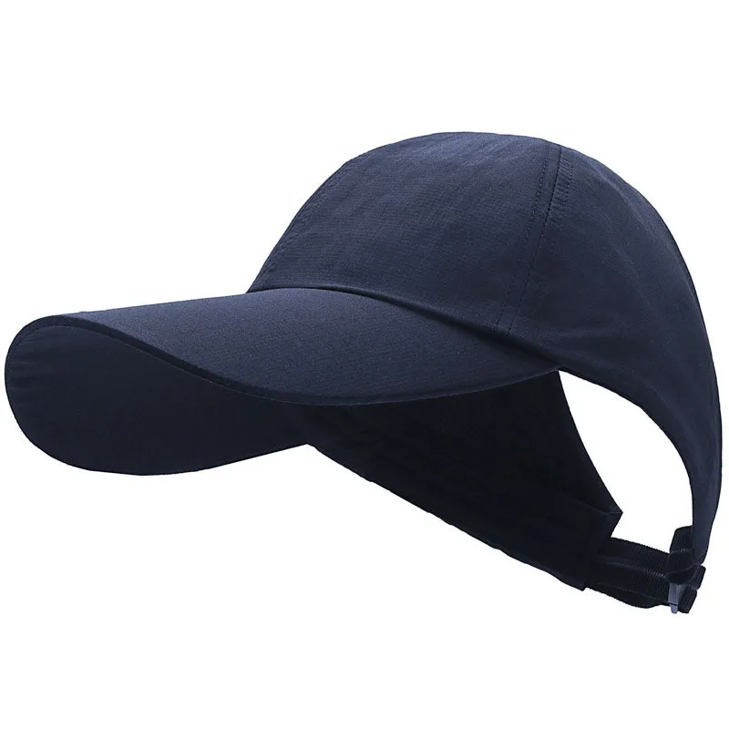 Solid Color High Ponytail Baseball Cap for Women Girls Sport Running Golf Tennis Cap Female Hair Tie High Messy Bun Ponytail cap - Image 8