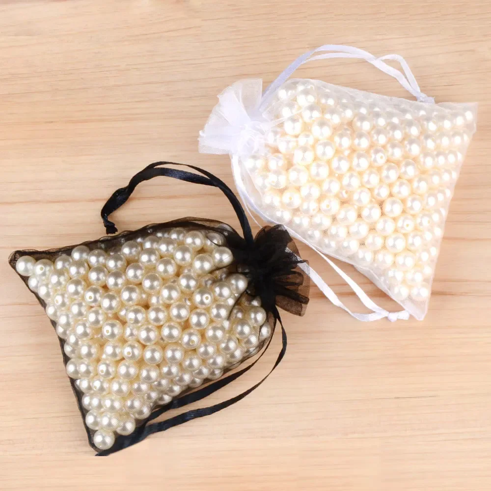 50pcs 24 Colors Jewelry Bag 5*7 7*9 9*12 10*15cm Wedding Gift Organza bag Jewelry Packaging Display & Jewelry Pouches - Image 4