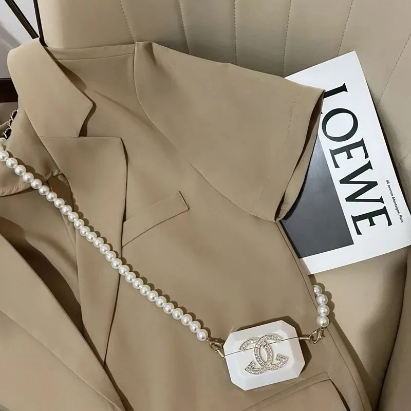 2025 New Women's Suit Jacket Summer Slim Fit Single Breasted Women's Jacket Thin Casual Suit Top - Image 4