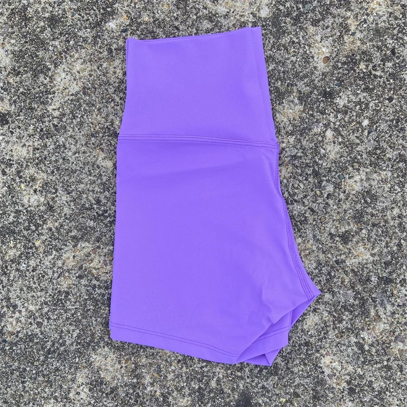 Sexy Solid Color Women Fitness Sport Short High Waist Athletic Yoga Short Leg Cycling Comprehensive Training Jogging Squat Proof - Image 19