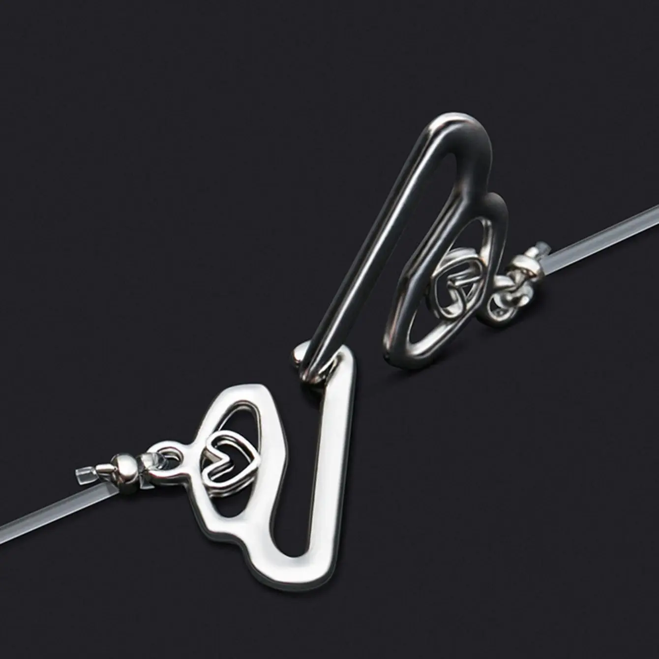 1 Pair Women Transparent Bra Strap Silicone Bra Accessories Shoulder Strap Adjustable Transparent Hook Invisible Straps - Image 3