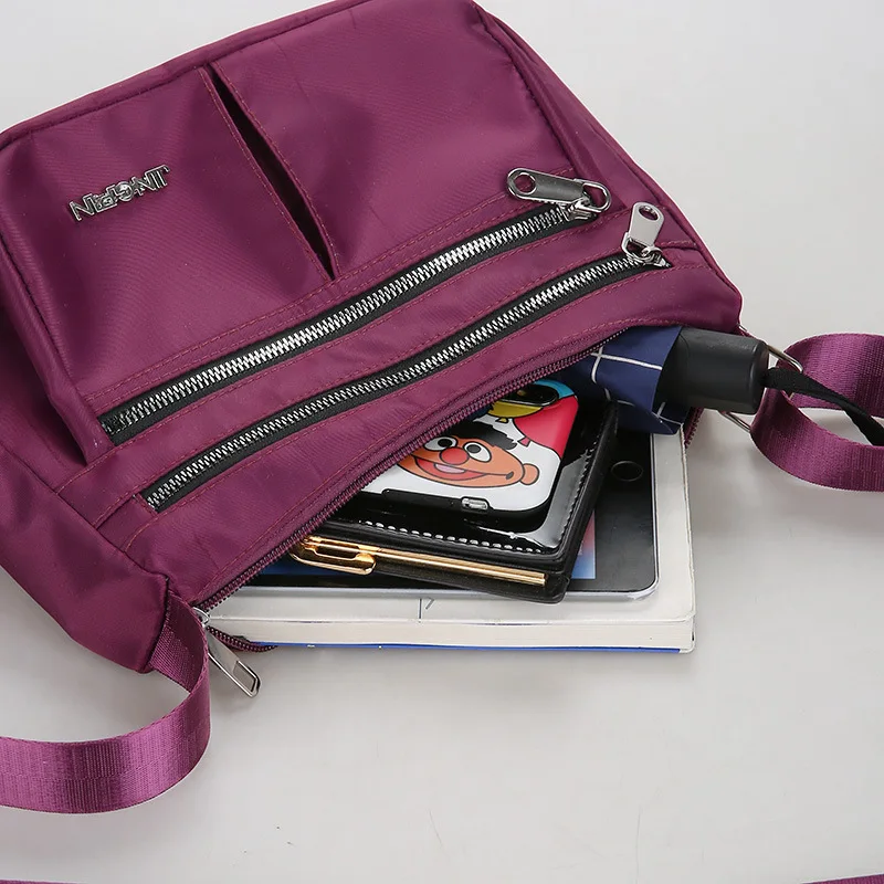 New Women's Bag Fashion Mother Shoulder Bag Oxford Waterproof and Elderly Leisure Travel Large Capacity Bag - Image 5