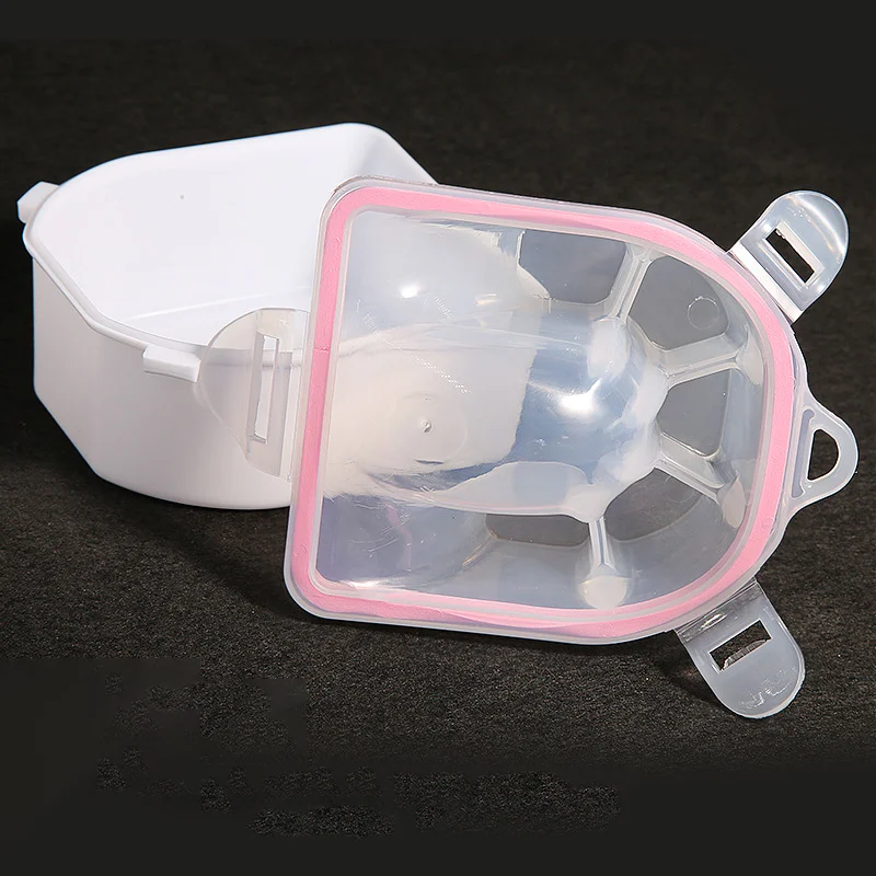 Double soaking hand bowl, exfoliating manicure cleaning care round bowl cleaning bowl - Image 4