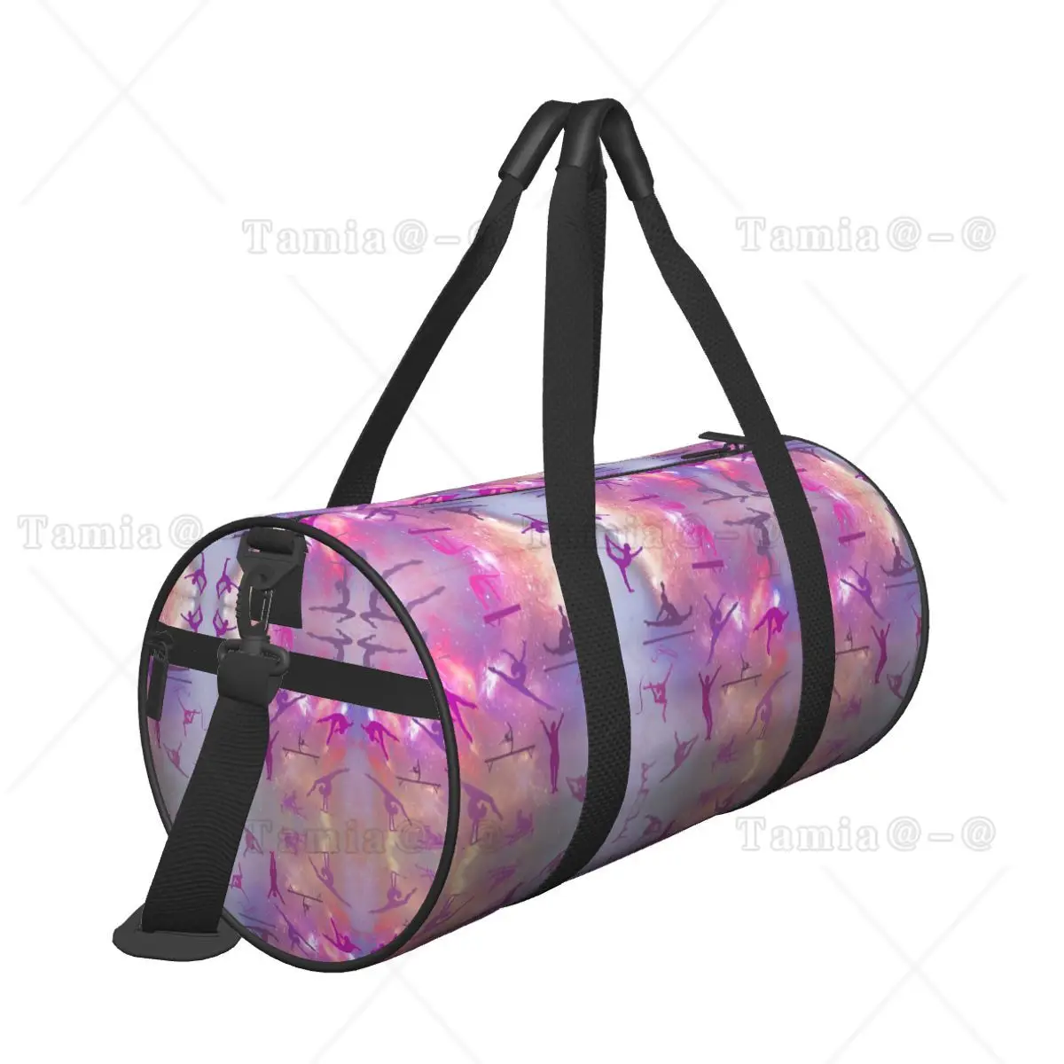 Gym Bag Gymnastics Stars Graphic Sports Bag Large Capacity Men Women Oxford Printed Handbag Funny Swimming Fitness Bag - Image 2