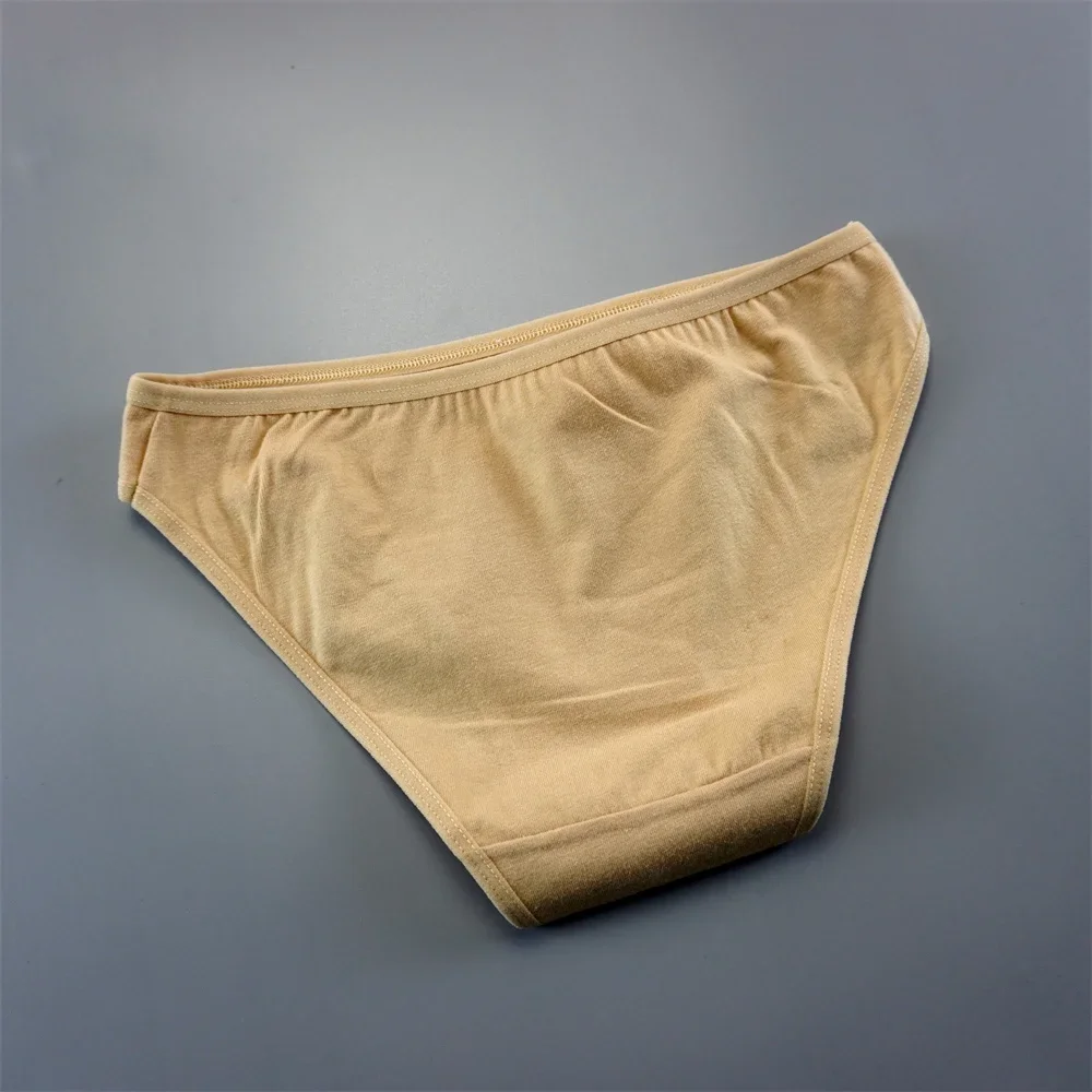 3PCS/Pack Ladies Cotton Panties Free Shipping Comfortable Female Underpants Simple Solid Candy Color Underwear - Image 3