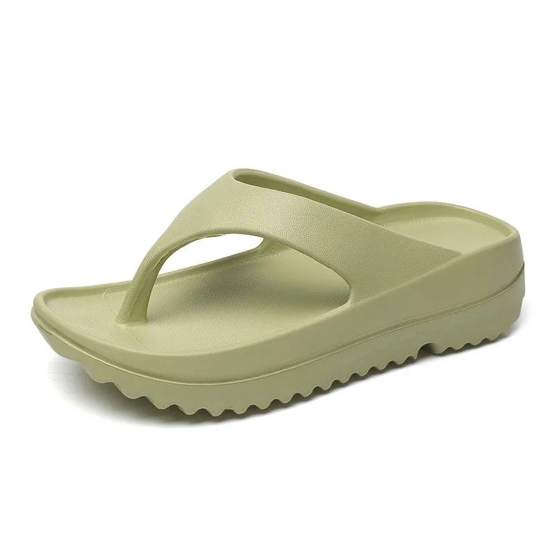 Asgard Summer Fashion Flip Flops For Women 2025 New Thick Soles Beach Sandals Comfort Soft Outdoor EVA Slippers Lafy Home Slides - Image 5