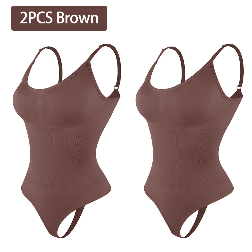 Smoothing Shapewear Bodysuit for Women Faja Full Body Shaper Thong Soft Body Shaping Sculpting Breast Slimming Underwear - Image 13