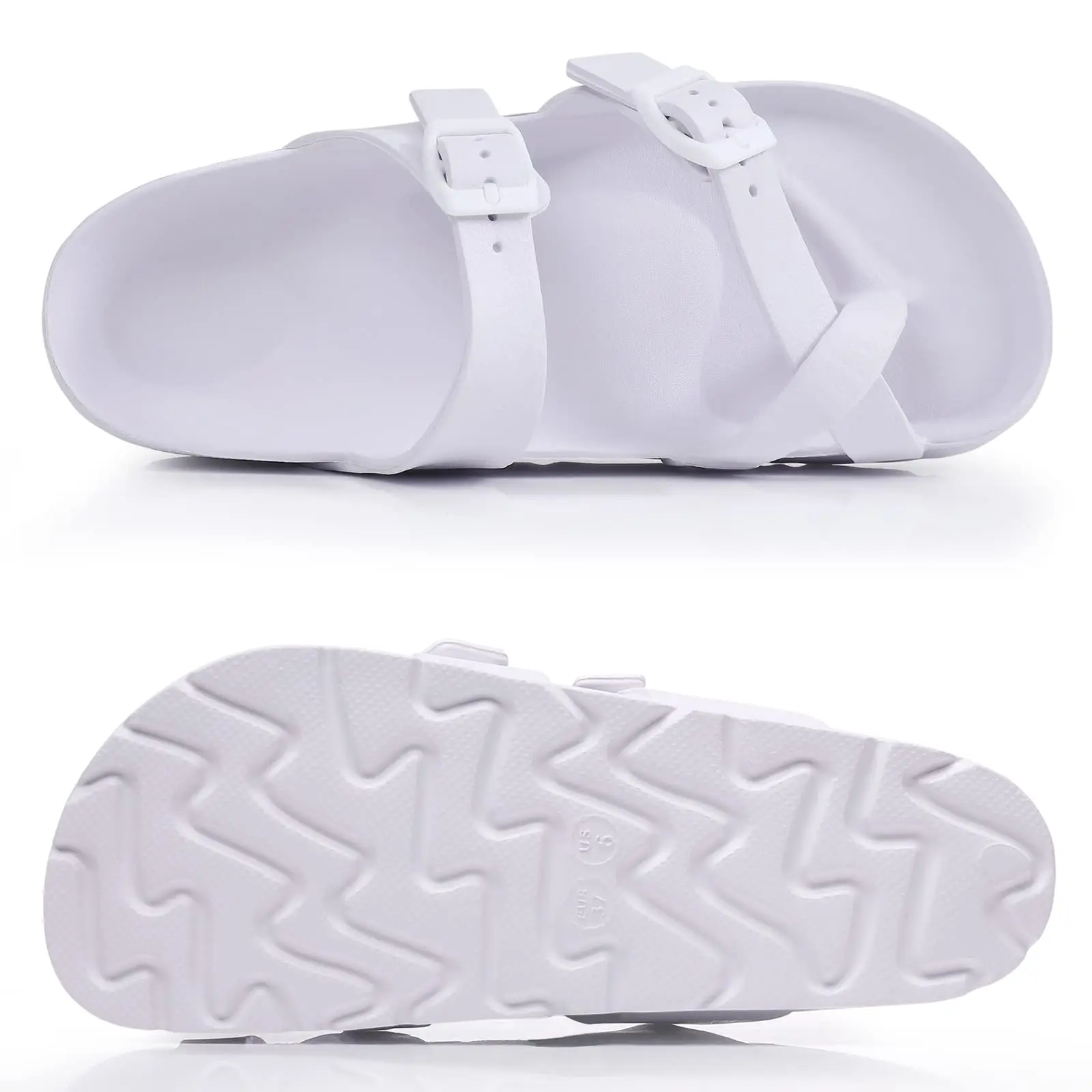 Evshine Fashion Eva Clogs Slippers With Arch Support Adjustable Light Thick Soles Beach Shoes Summer Platform Sandals For Women - Image 3