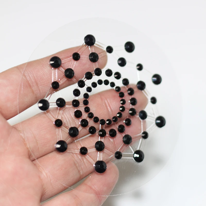 1 Pair Sexy Nipple Transparent Self Adhesive Breathable Comfortable Stickers Rhinestone Breast Petals Lingerie Pasties Bras - Image 8