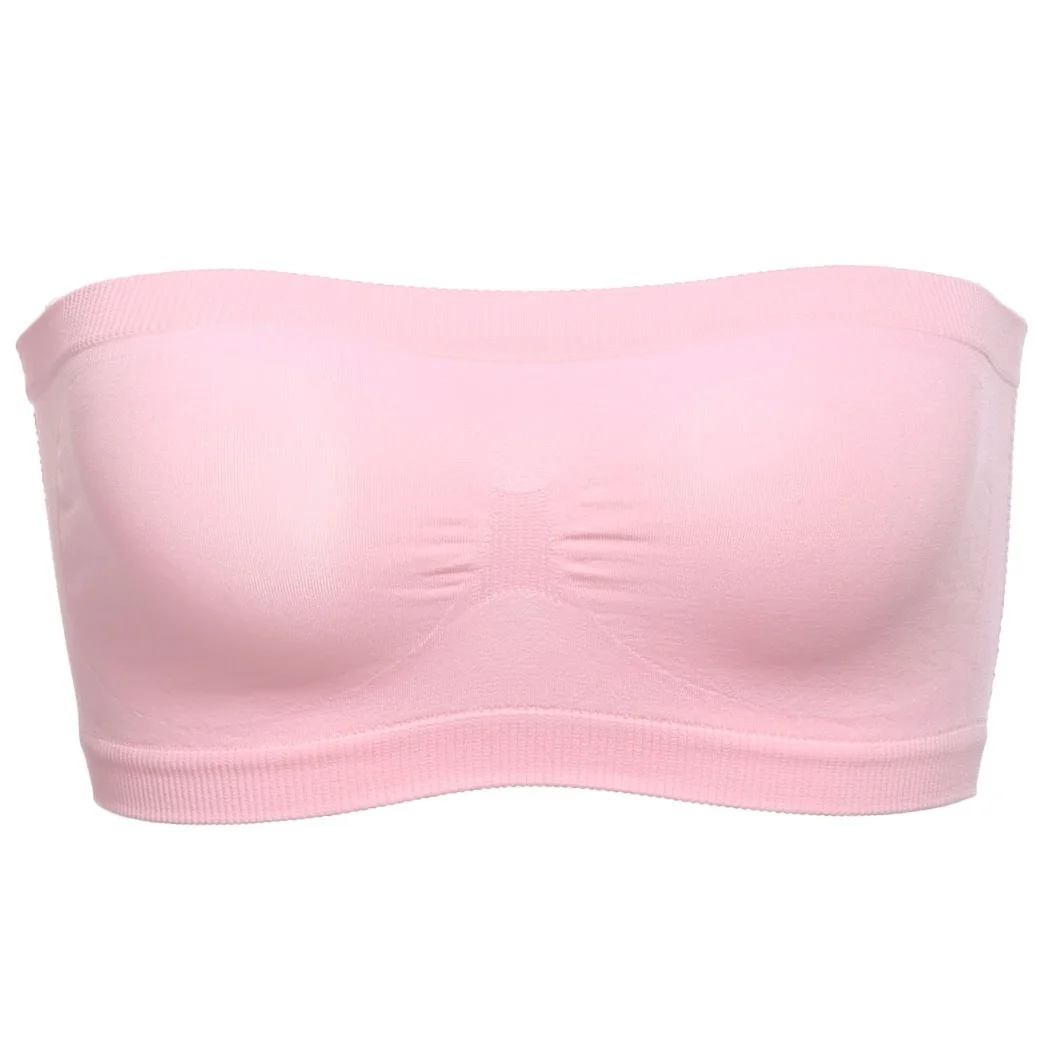 Women Sexy Lingerie Lace Seamless Tube Top Breathable Strapless Bandeau Bra Underwear Without Pad Sleep Underwear Sports Bra - Image 8