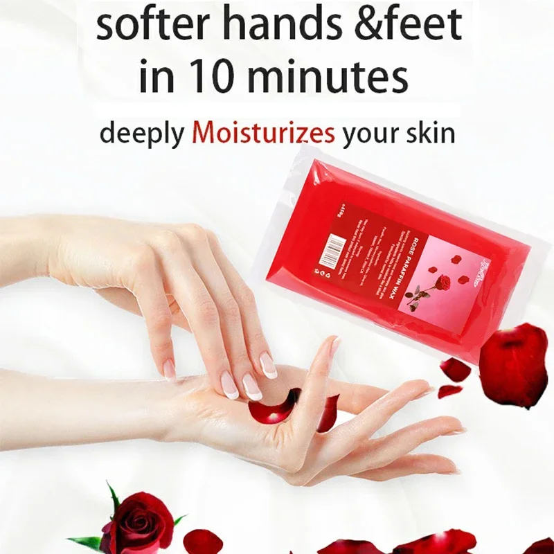 3/1Pcs Care Paraffin 200g/450g Moisturizing Hands and Feet Mask Peel Off SPA Restores Gloss Nourishing Hands and Feet - Image 5