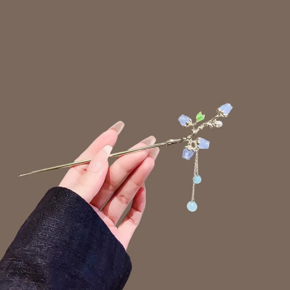 Light Luxury Flower Hairpin For Women Chinese Style Floral Butterfly Tassel Hair Stick Elegant Metal Jewelry Hairpin Hair Clips - Image 31