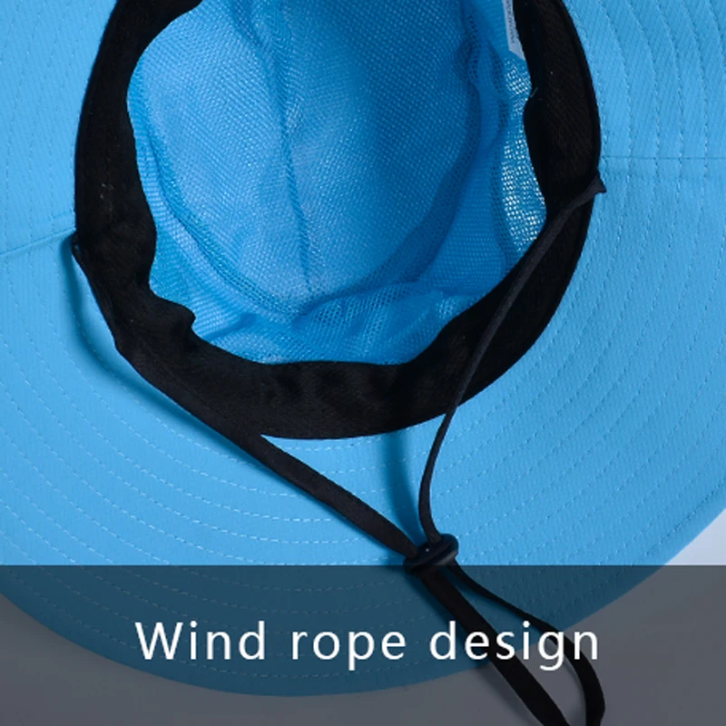 Summer outdoor sun hat, breathable sun hat, foldable sun hat, face mask hat, female ponytail hole fisherman hat - Image 6