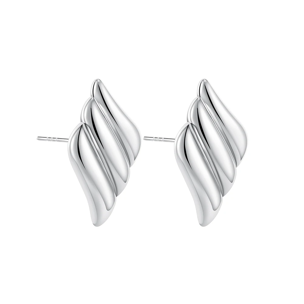 Vintage Texture Gold Plated Stainless Steel Earrings for Women Geometric Circle Twist Statement Earring Fashion Jewelry Bijoux - Image 12