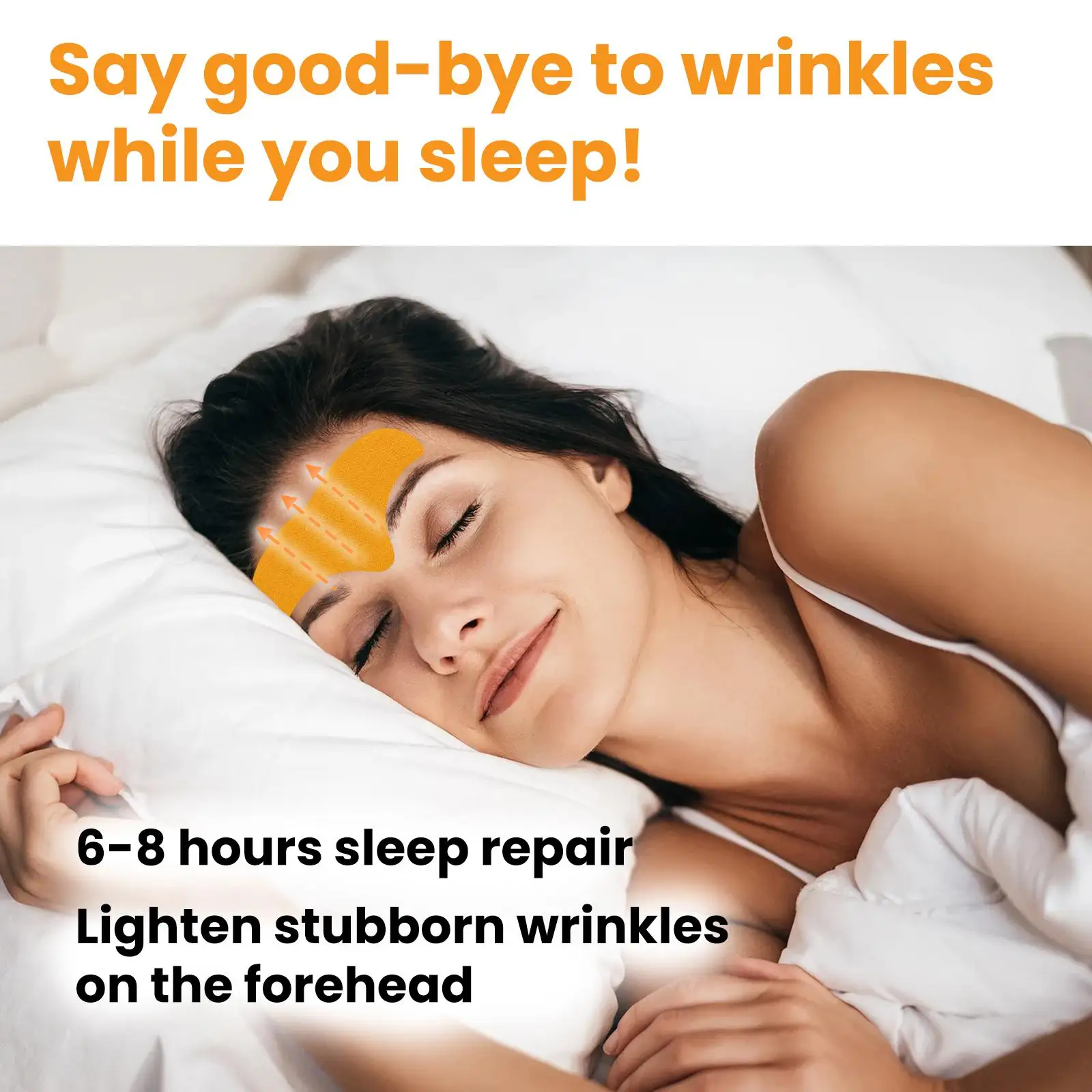 Forehead Wrinkle Patch Anti-Aging Smoothes Fine Lines Collagen Face Mask Anti-wrinkle Removal Gel Patch Face Skin Care Tools - Image 4