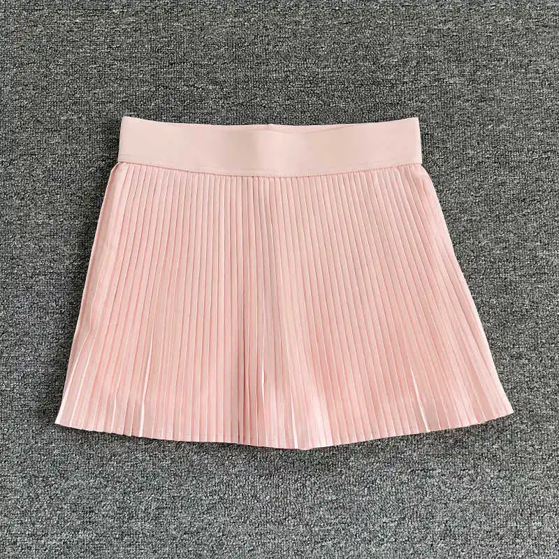 pleated accordion skirt sports tennis skirt quick-drying anti-slip fitness badminton short skirt - Image 3