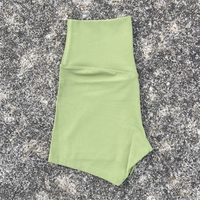Sexy Solid Color Women Fitness Sport Short High Waist Athletic Yoga Short Leg Cycling Comprehensive Training Jogging Squat Proof - Image 13