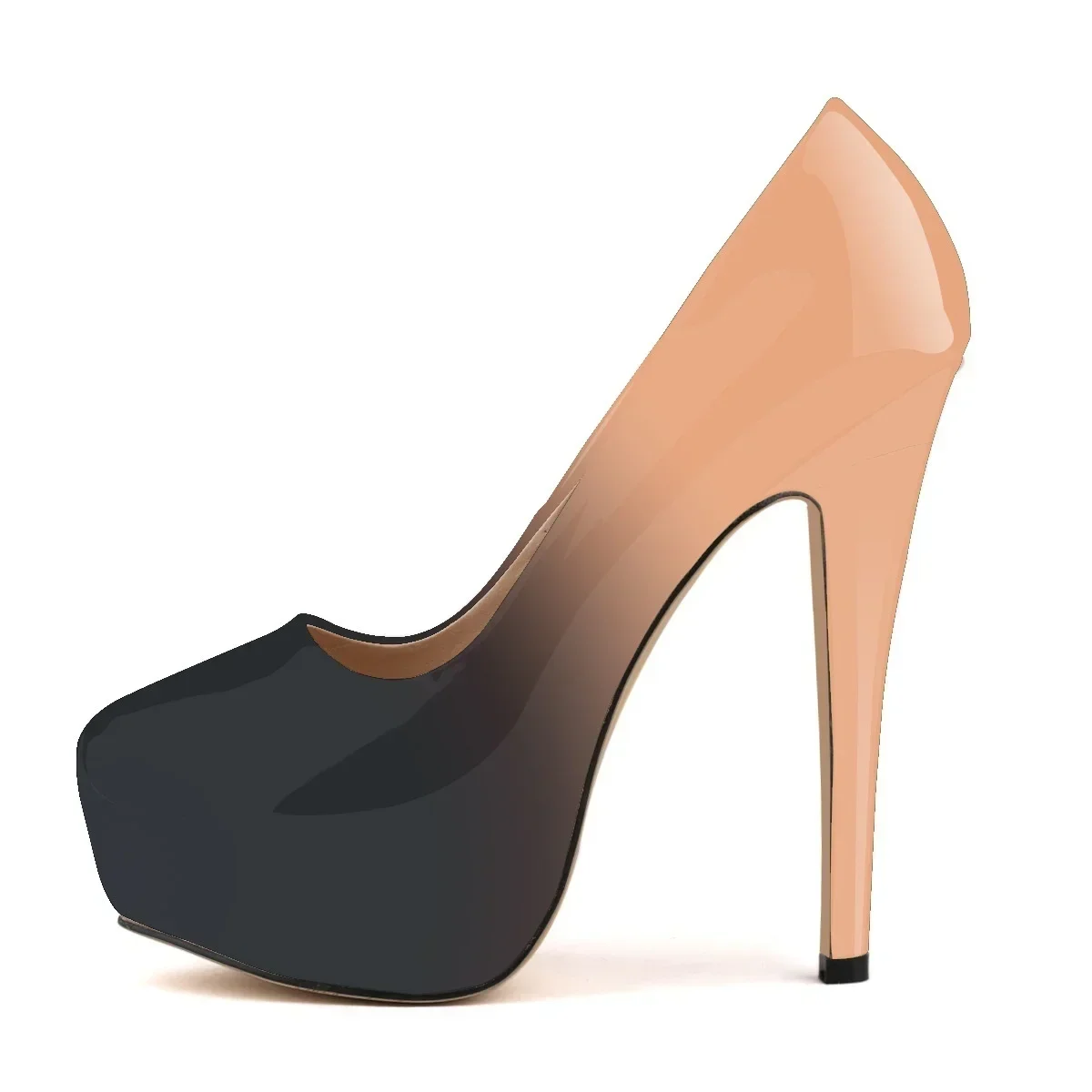 Women Sexy Pumps Stilettos 14cm Super High Heels Round Toes Platform Thin Heel NightClub Party Dress Red Wedding Shoes Big Size - Image 21