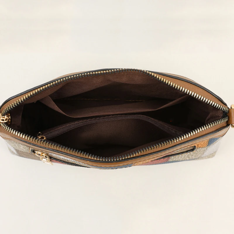 High Quality PU Leather Women Small Crossbody Shoulder Bags Luxury Handbag Lady Messenger Bag Simple Shell Phone Satchels - Image 5