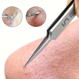 Wholesale 1 Pack Extra Fine No. 5 Cellular Acne Blackhead Tweezers - Facial Beauty  Remove Acne Needle Tools for Skin Care