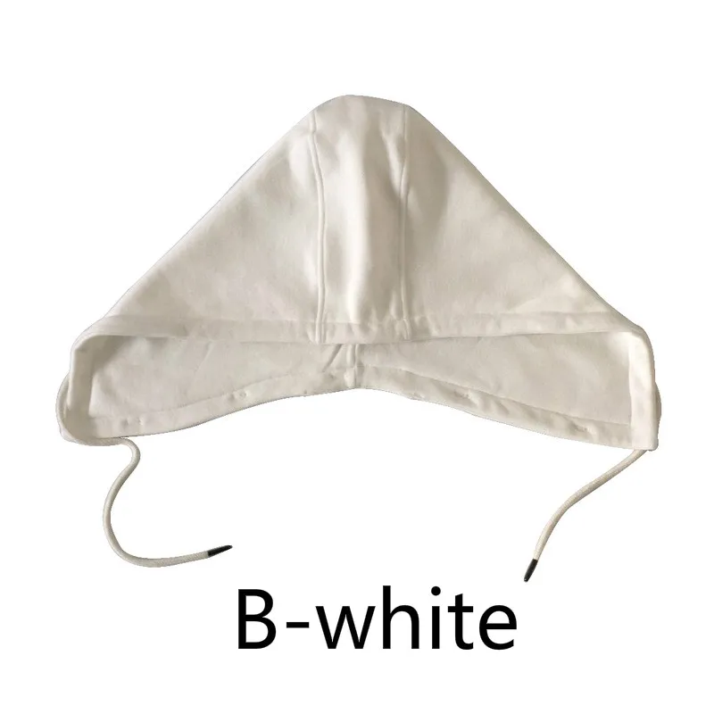 Diy Winter Detachable Button Cotton Coat Hat Down Hooded Sweater Sweatshirt Hat Collar Unisex Big Fake Collar - Image 10