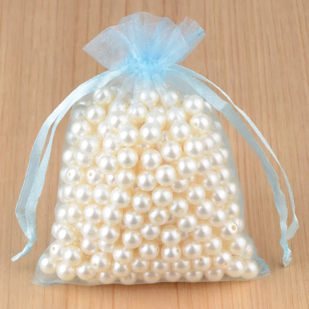50pcs 24 Colors Jewelry Bag 5*7 7*9 9*12 10*15cm Wedding Gift Organza bag Jewelry Packaging Display & Jewelry Pouches - Image 7