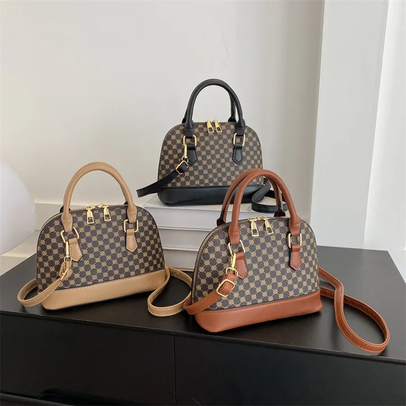 Fashion Shell Bag Ladies Small Pattern Design Purse and Handbag Shoulder Crossbody Bag For Women Daily Use - Image 6