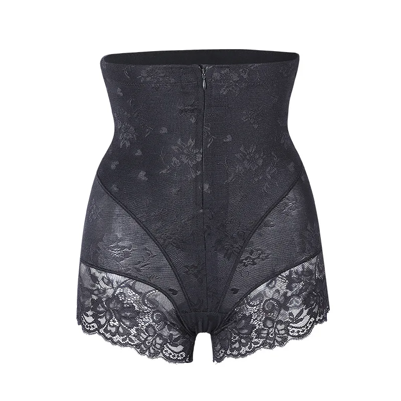 High Waist Shaper Panties Sexy Lace Body Shaper With Zipper Control Panties Postpartum Women Shapewear Butt Lifter Waist Trainer - Image 8