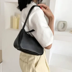 Casual One Size Bag Women's Shoulder Bag Pu leather Handbag ladies 2025 New Style Сумка на плече