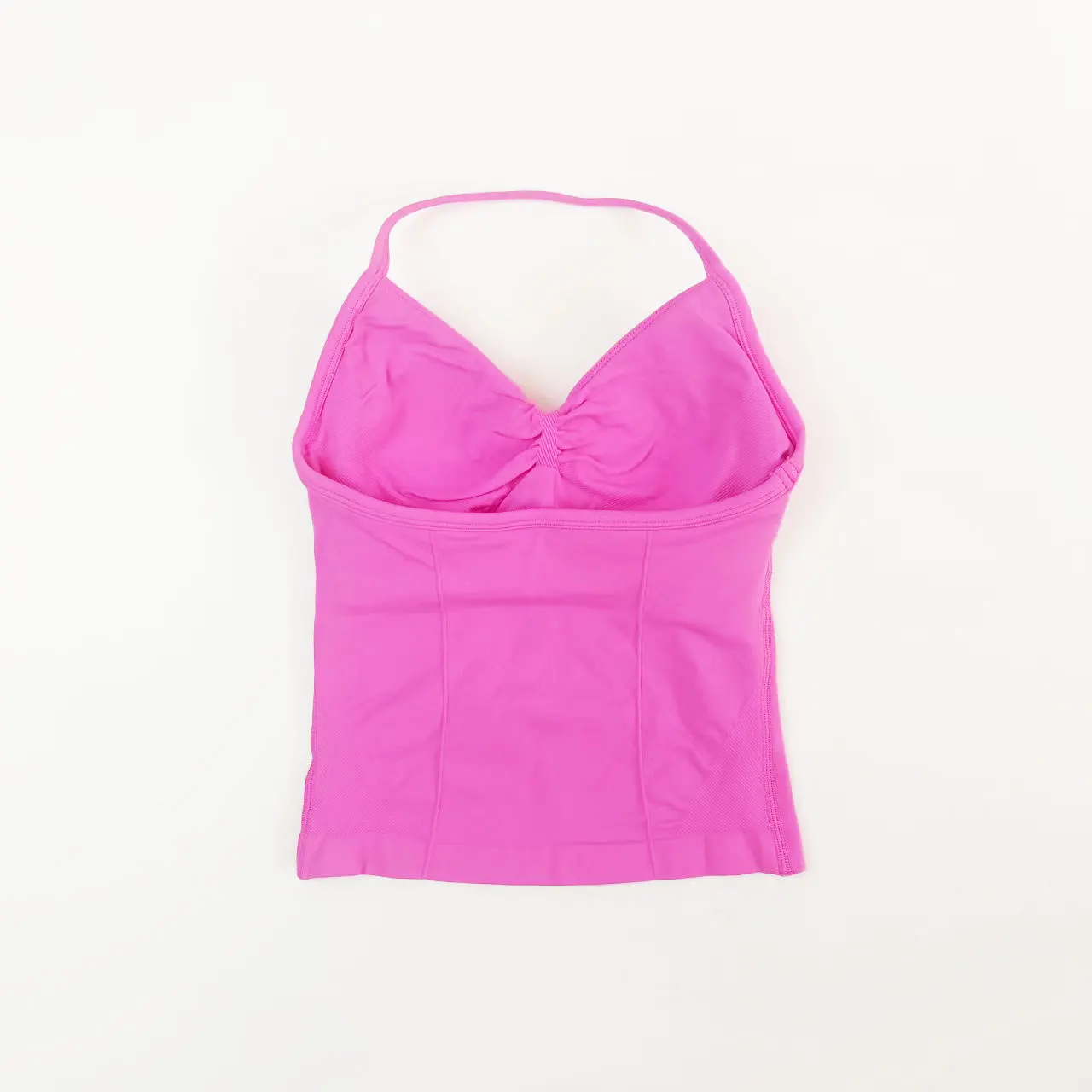 NCLAGEN Longline Strappy Top Sports Yoga Vest Women's Fitness Tank Top Gym Beautiful Open Back Bra Running Workout Halter - Image 5