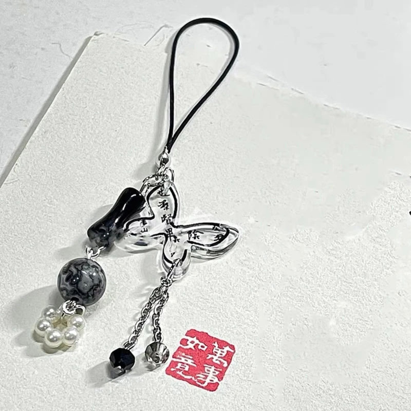 Delicate Anti-lost Lanyard Key Chain Bag Backpack Decoration Unique Multi- Hangings Pendant CellPhone Charm Accessories - Image 4