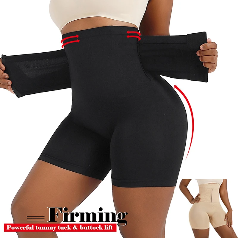 Shapewear for Women Tummy Control Body Shaper Fajas Shorts with Hook Butt Lifter Panties High Waisted Underwear Slimming Panties - Image 5