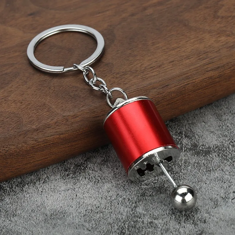 Mini Turbo Turbocharger Keychain Car-styling Keyring Gear Gearbox Pendant Keychain Stick Knobs Keyring Shift Metal Key Ring - Image 4