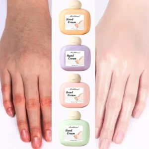 Muliliours Hand Cream 4 Flavors Nourish Moisturize Your Hands for Soft for Dry Cracked Hands Suitable for Hand Care